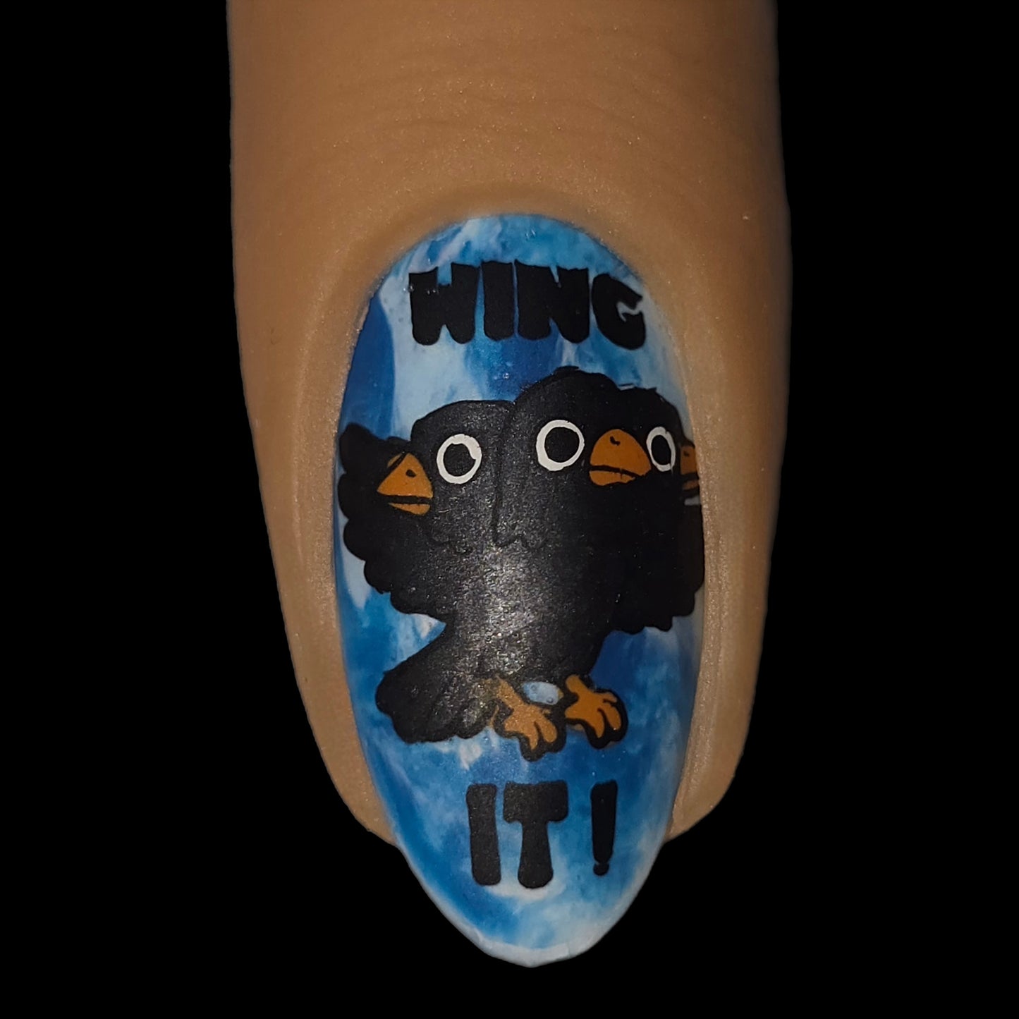Crow Stamping Plate