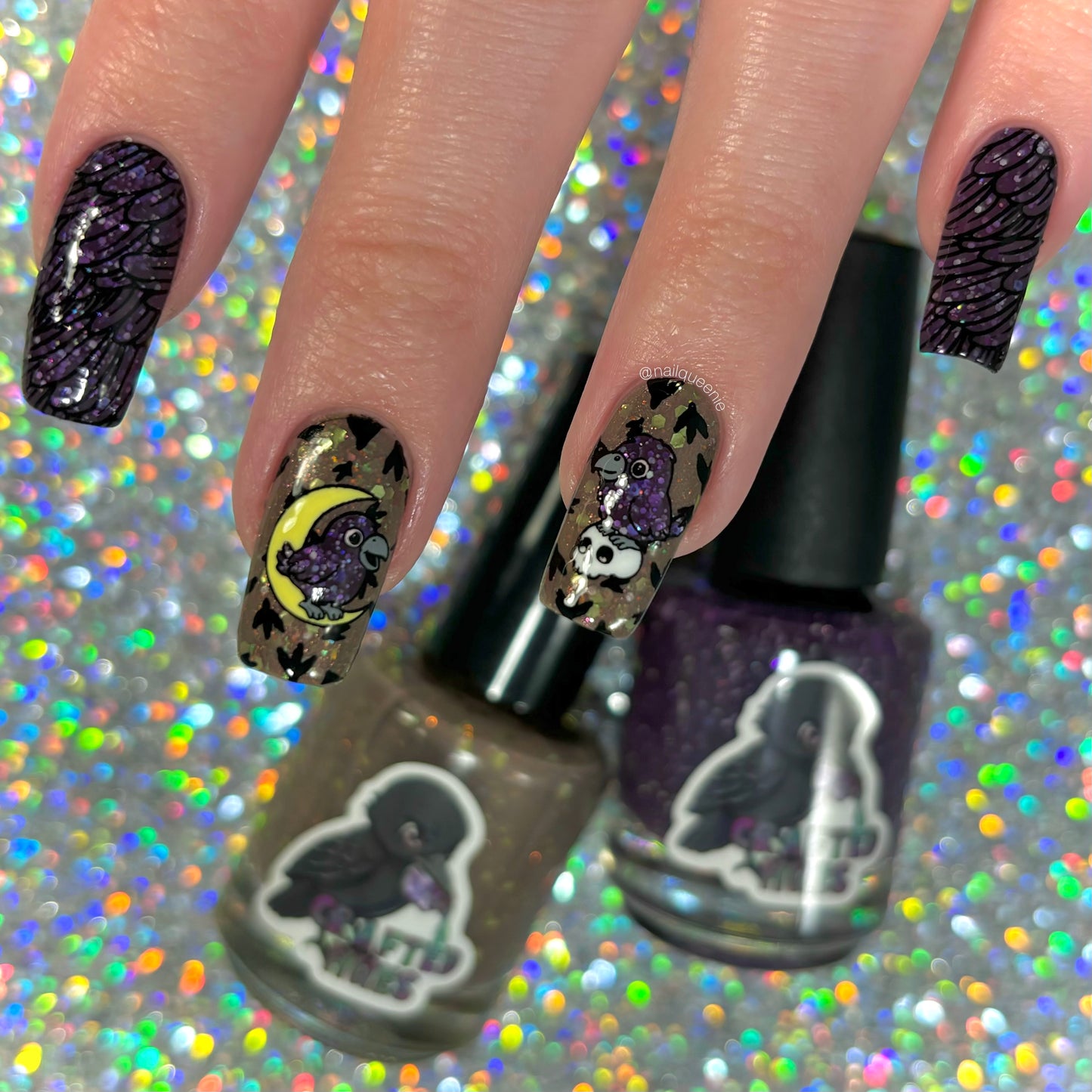 Crow Stamping Plate