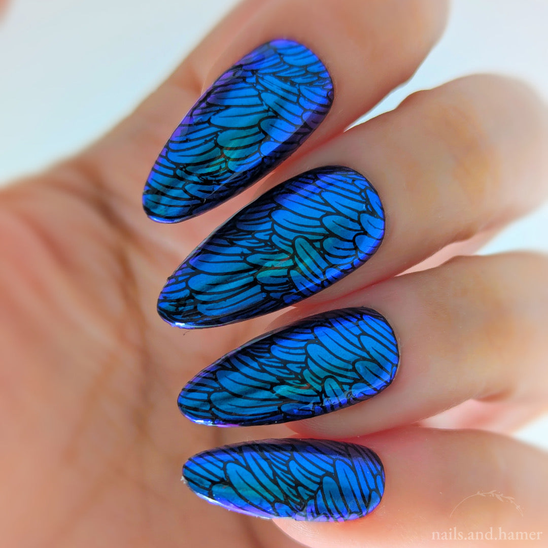 Crow Stamping Plate