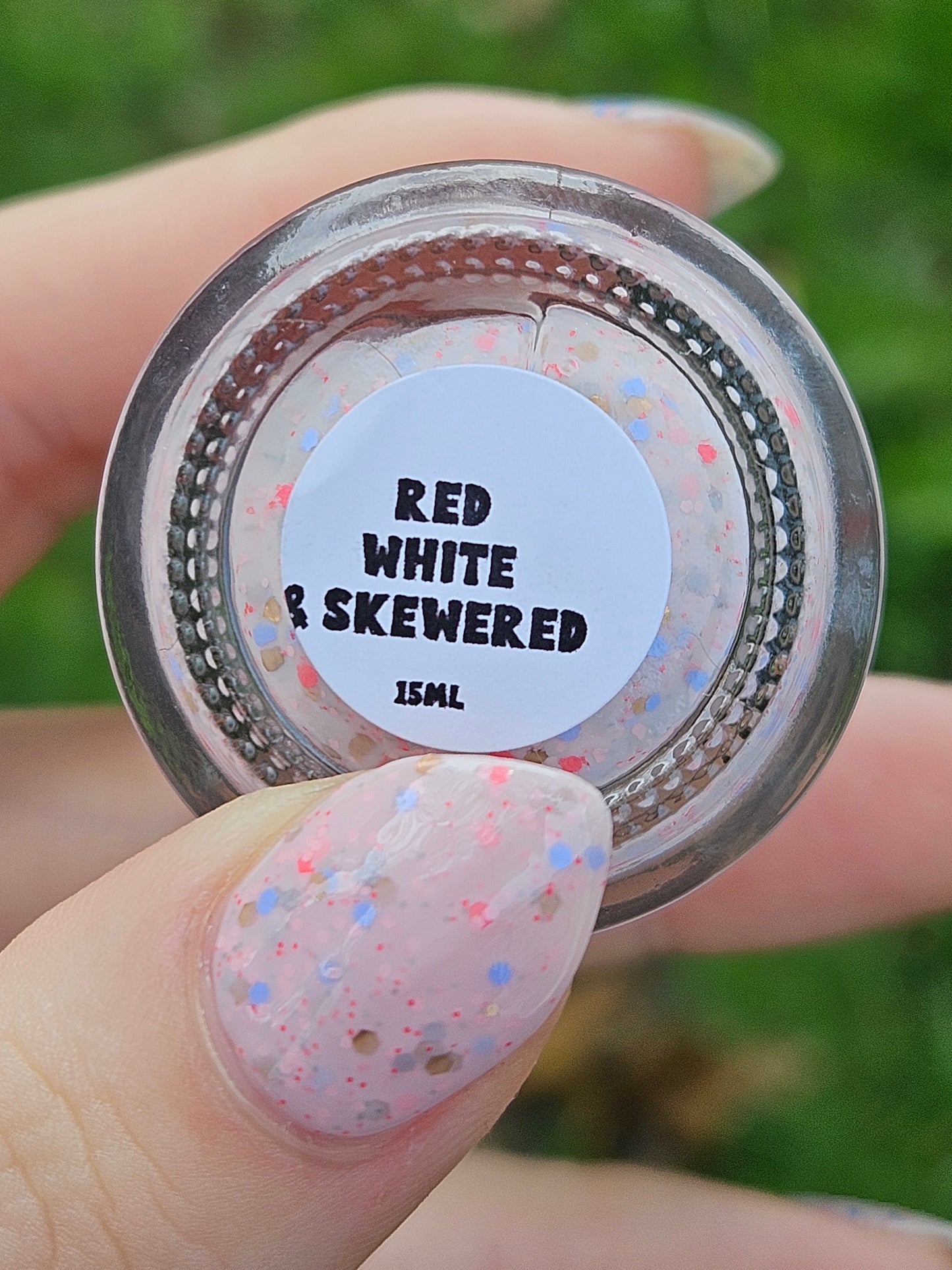 Red White & Skewered