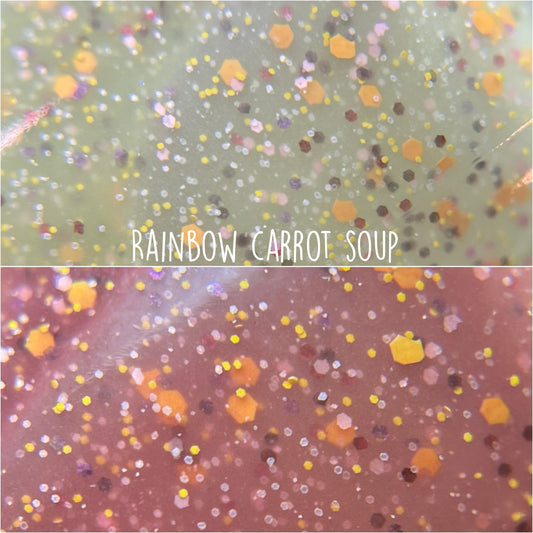 Rainbow Carrot Soup